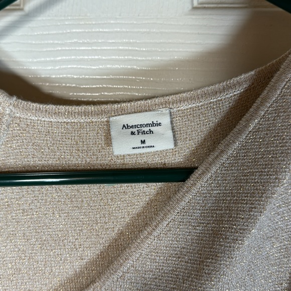 Abercrombie and Fitch Long Sleeve One-Shoulder  Sweater Mini Dress Size Medium - Picture 3 of 6